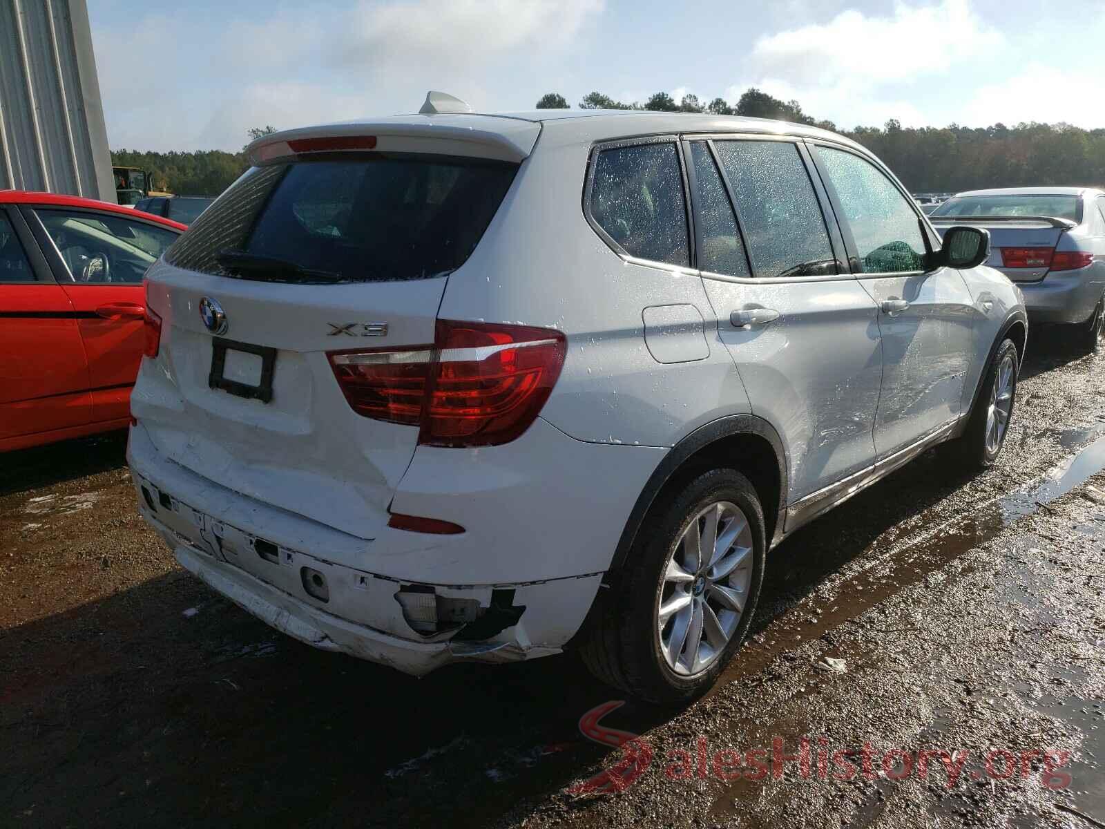 5UXWX9C53E0D30970 2014 BMW X3