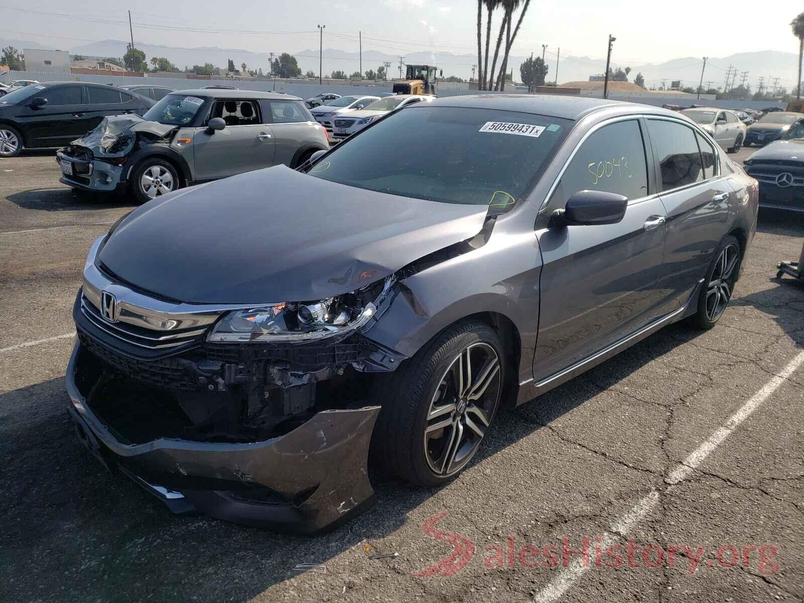 1HGCR2F55GA184696 2016 HONDA ACCORD