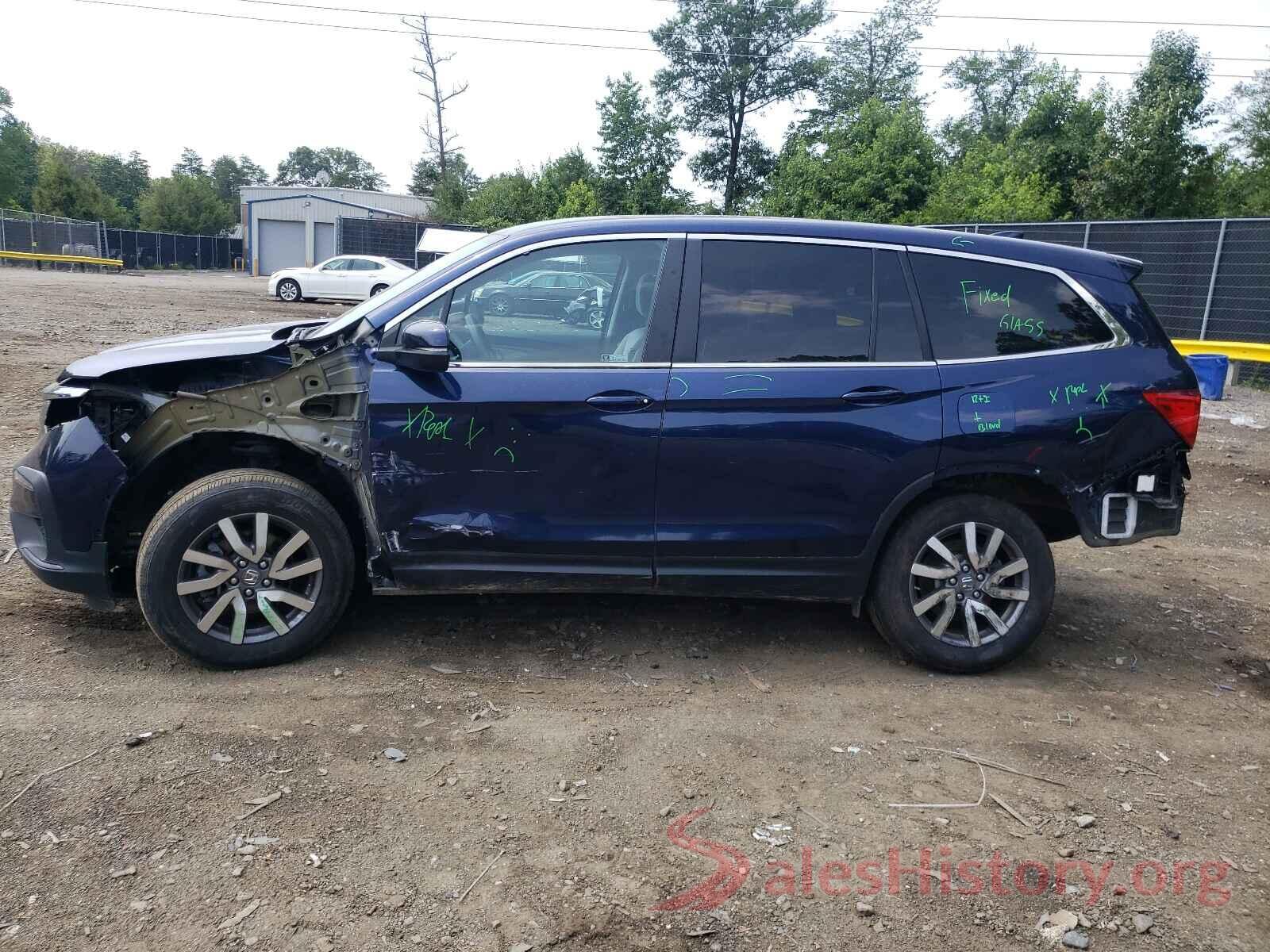 5FNYF6H31KB090864 2019 HONDA PILOT