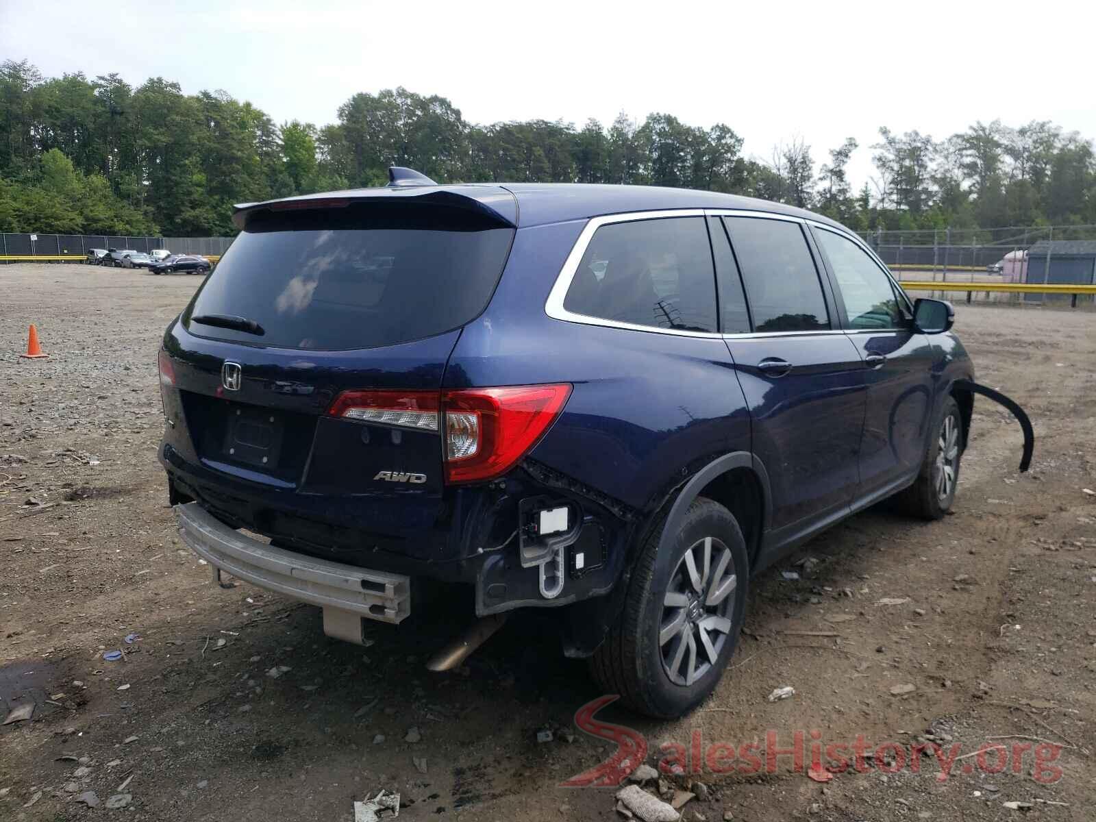 5FNYF6H31KB090864 2019 HONDA PILOT