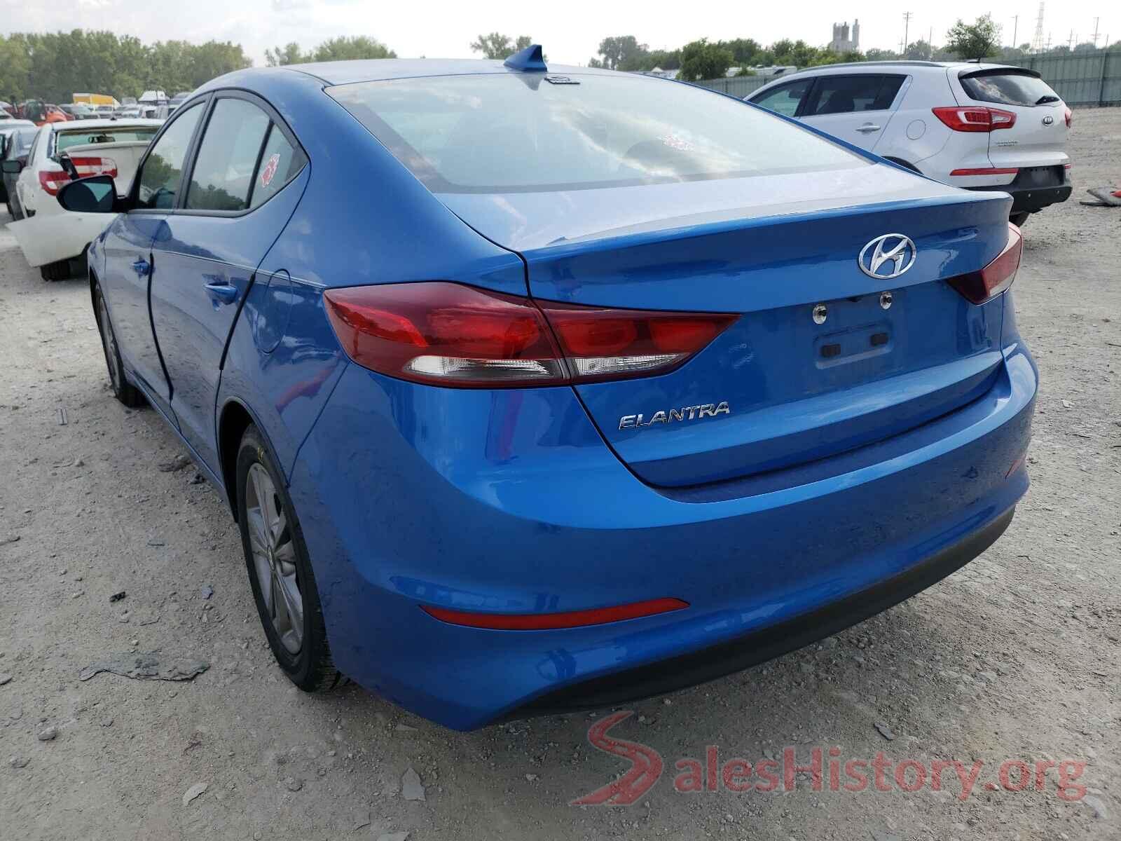 5NPD84LF4HH122229 2017 HYUNDAI ELANTRA