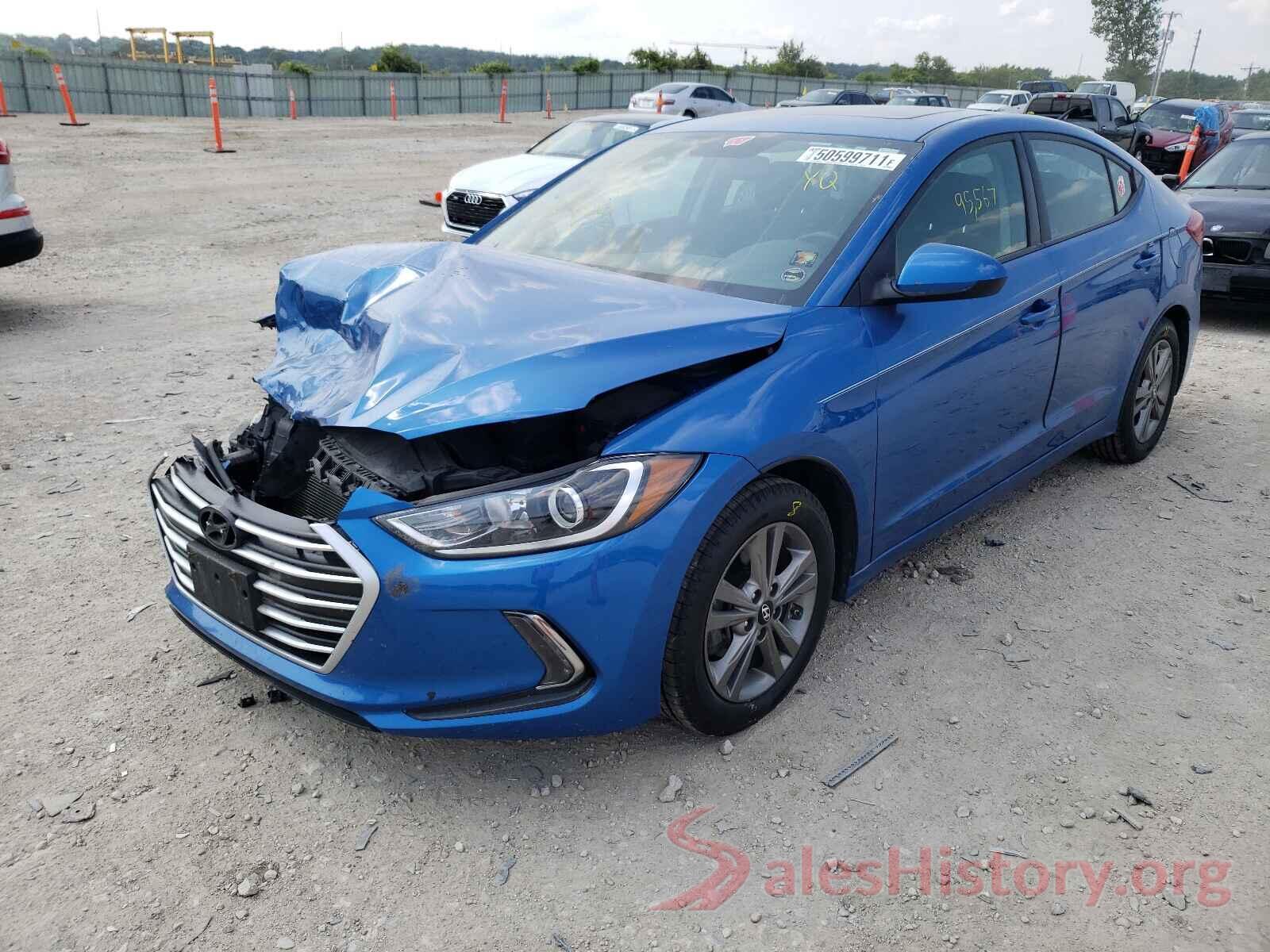 5NPD84LF4HH122229 2017 HYUNDAI ELANTRA