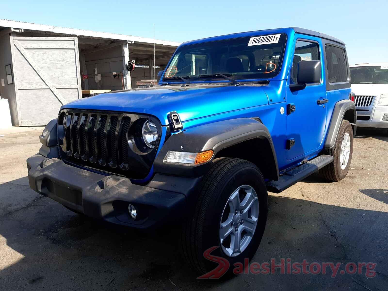 1C4GJXAG6KW640889 2019 JEEP WRANGLER