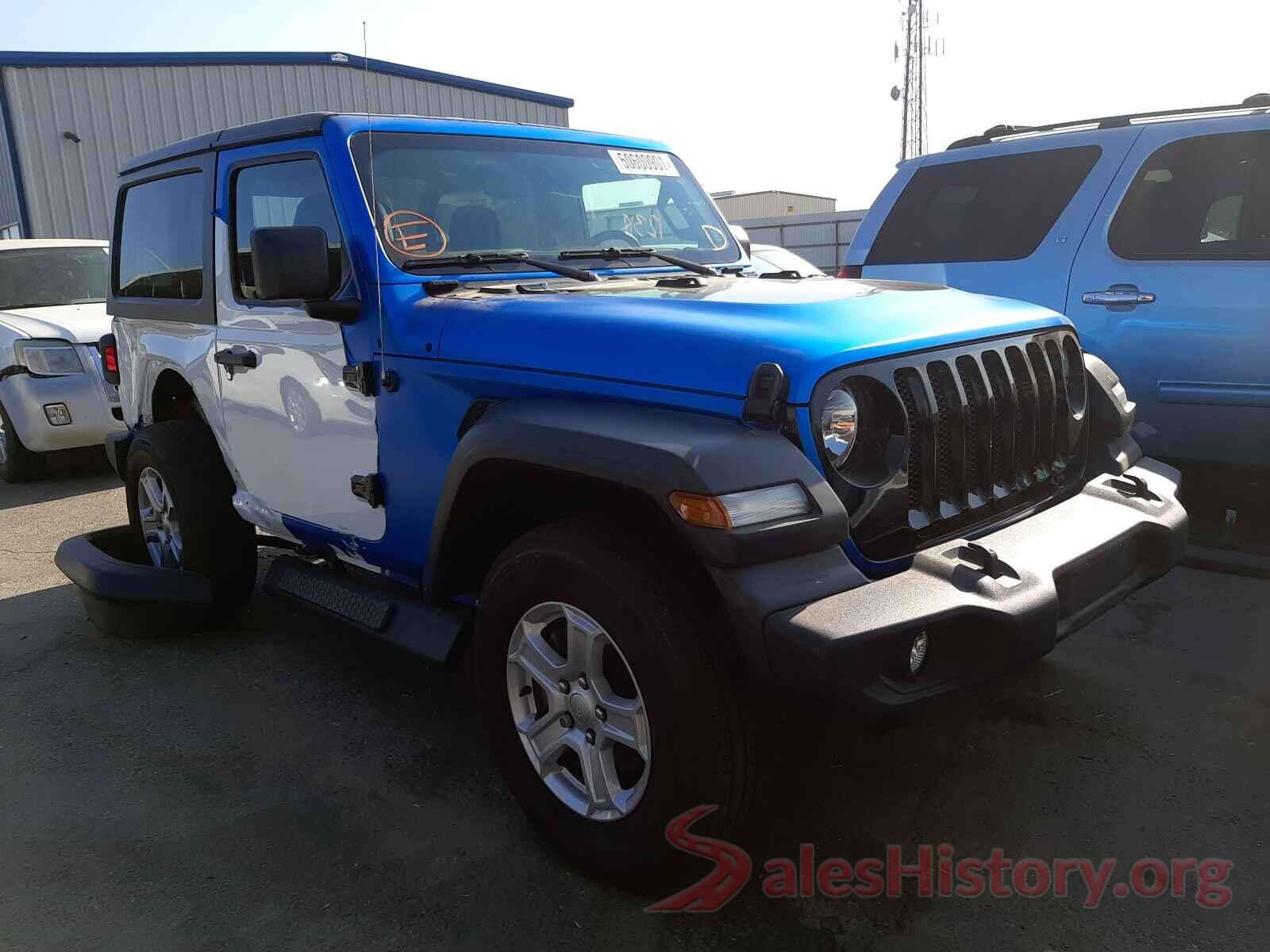 1C4GJXAG6KW640889 2019 JEEP WRANGLER