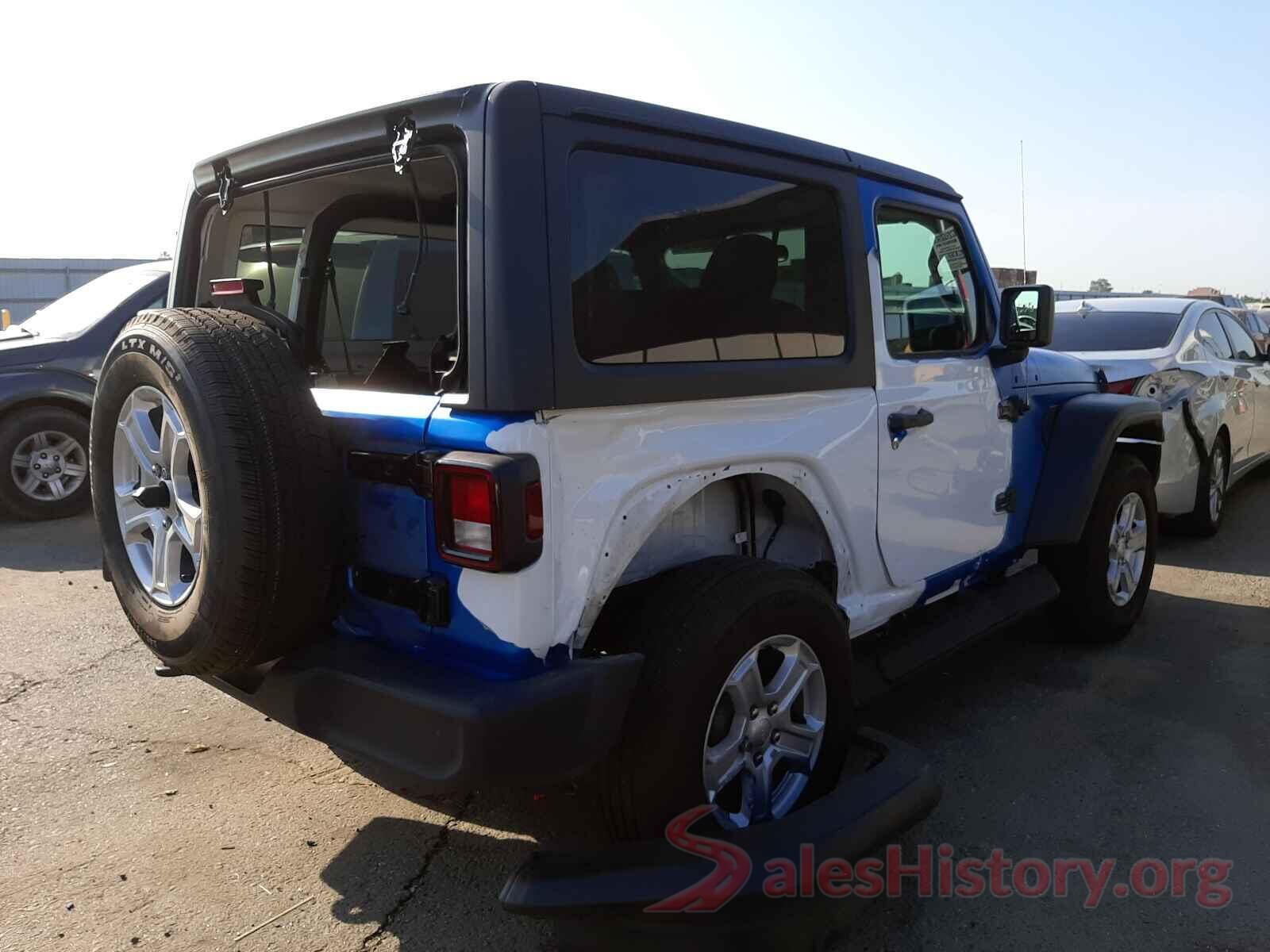 1C4GJXAG6KW640889 2019 JEEP WRANGLER