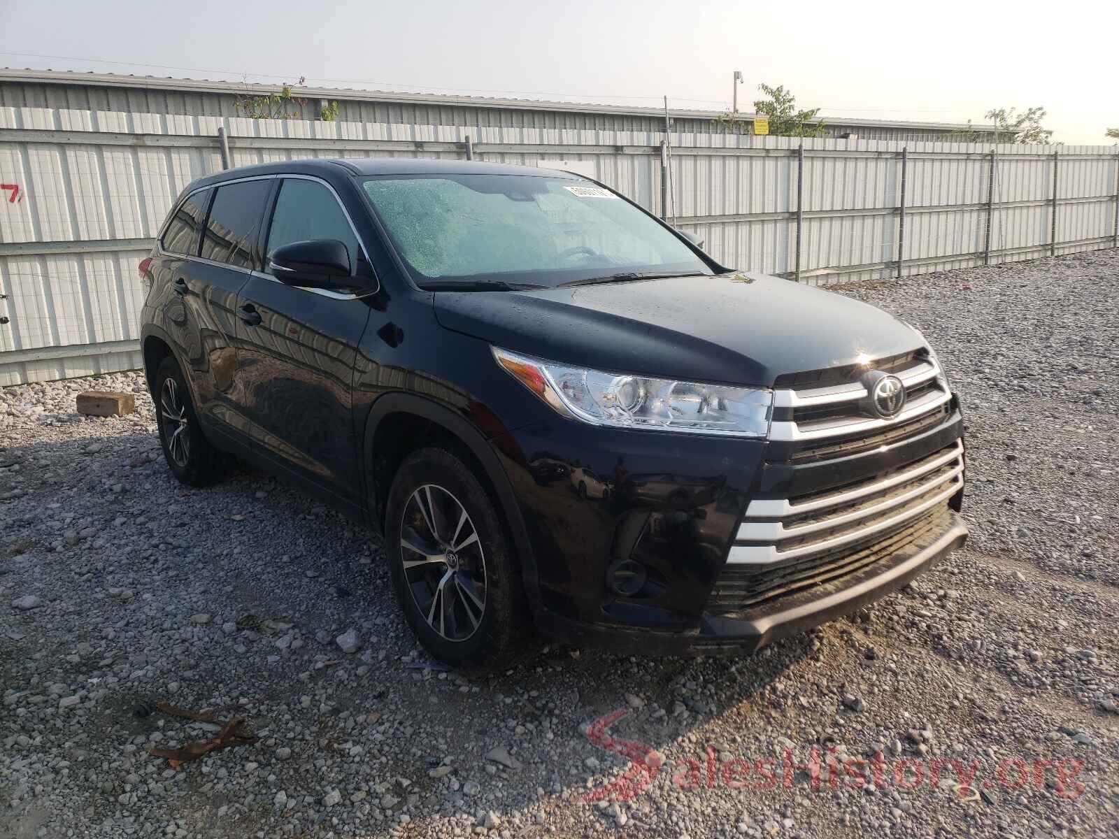 5TDZARFH1KS059242 2019 TOYOTA HIGHLANDER