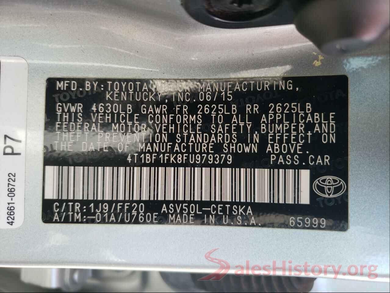 4T1BF1FK8FU979379 2015 TOYOTA CAMRY