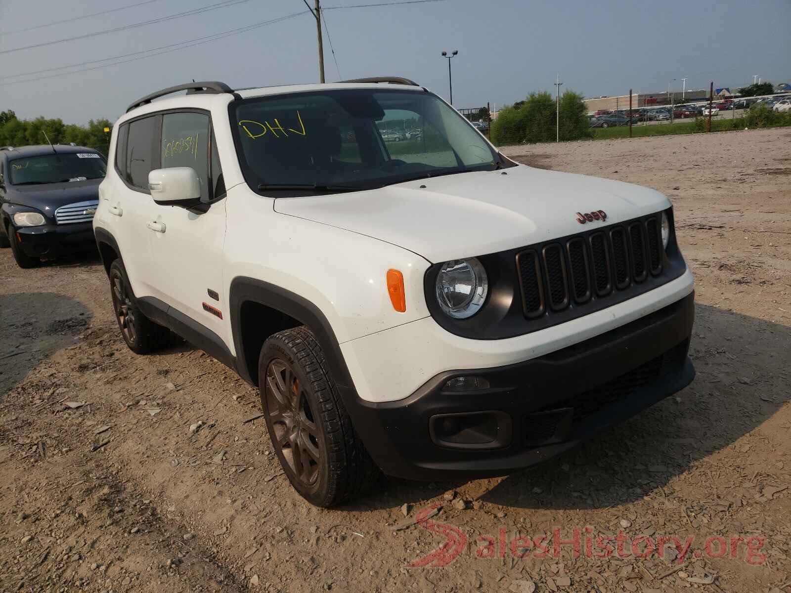 ZACCJBBT3GPC89604 2016 JEEP RENEGADE