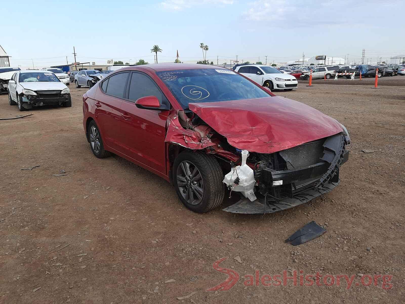 5NPD84LF8HH032615 2017 HYUNDAI ELANTRA