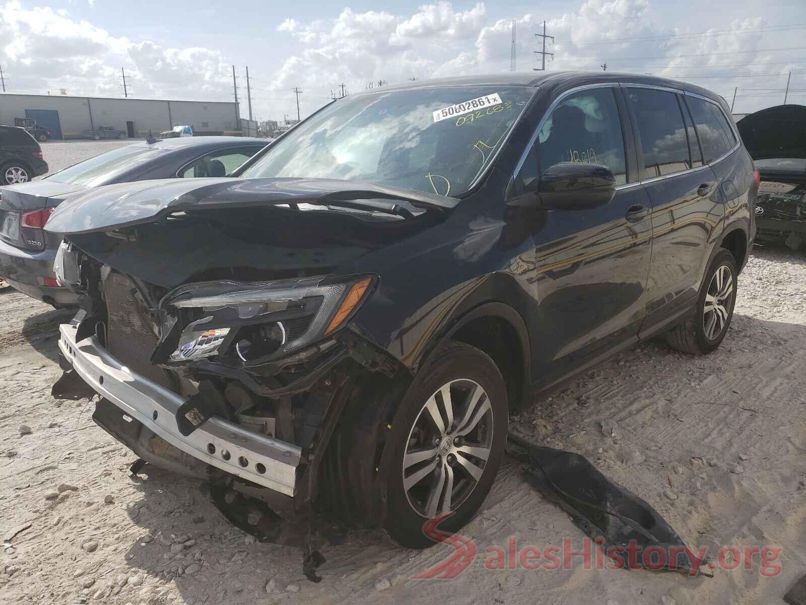 5FNYF6H56GB092683 2016 HONDA PILOT