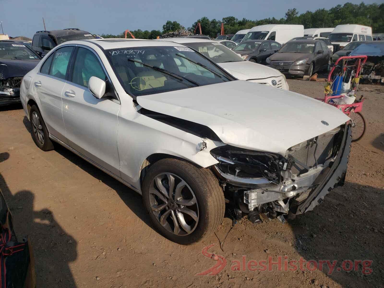 55SWF4KB3JU270114 2018 MERCEDES-BENZ C CLASS