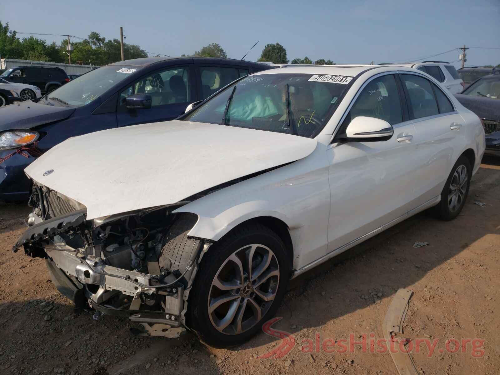 55SWF4KB3JU270114 2018 MERCEDES-BENZ C CLASS