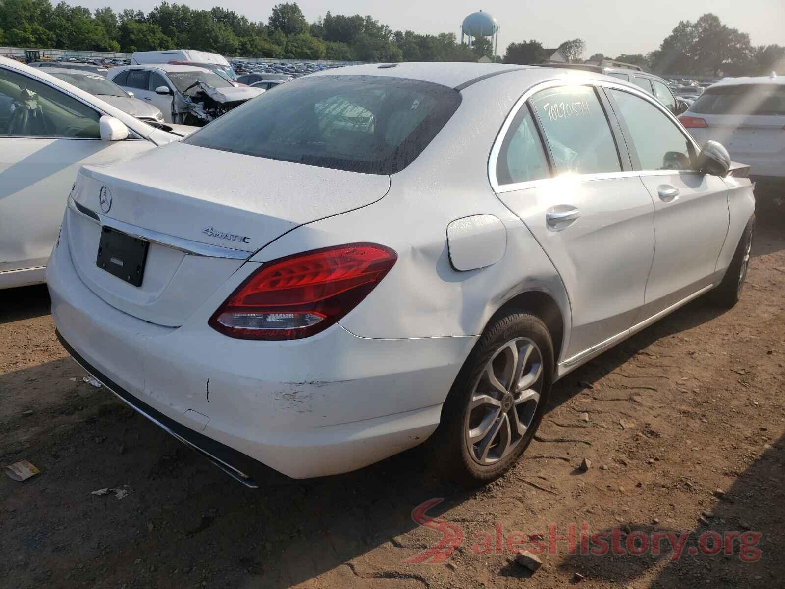 55SWF4KB3JU270114 2018 MERCEDES-BENZ C CLASS