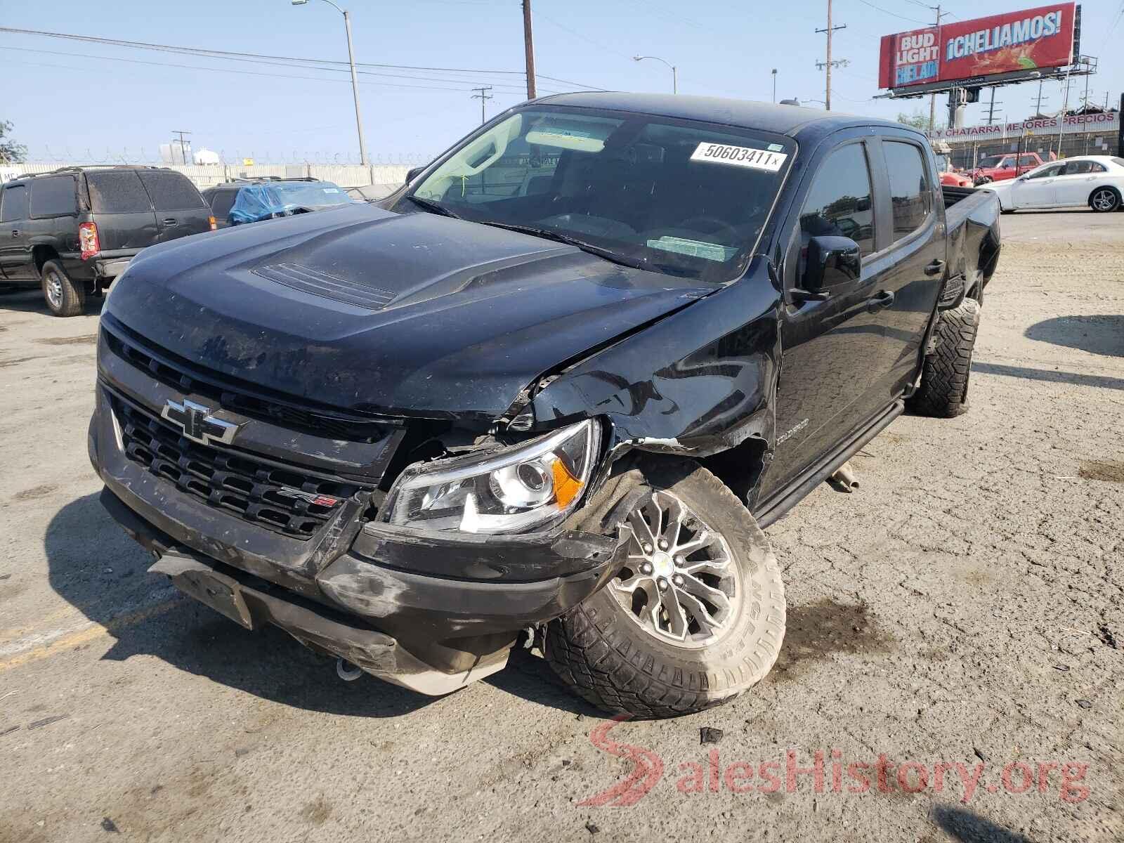 1GCGTEEN0K1249290 2019 CHEVROLET COLORADO