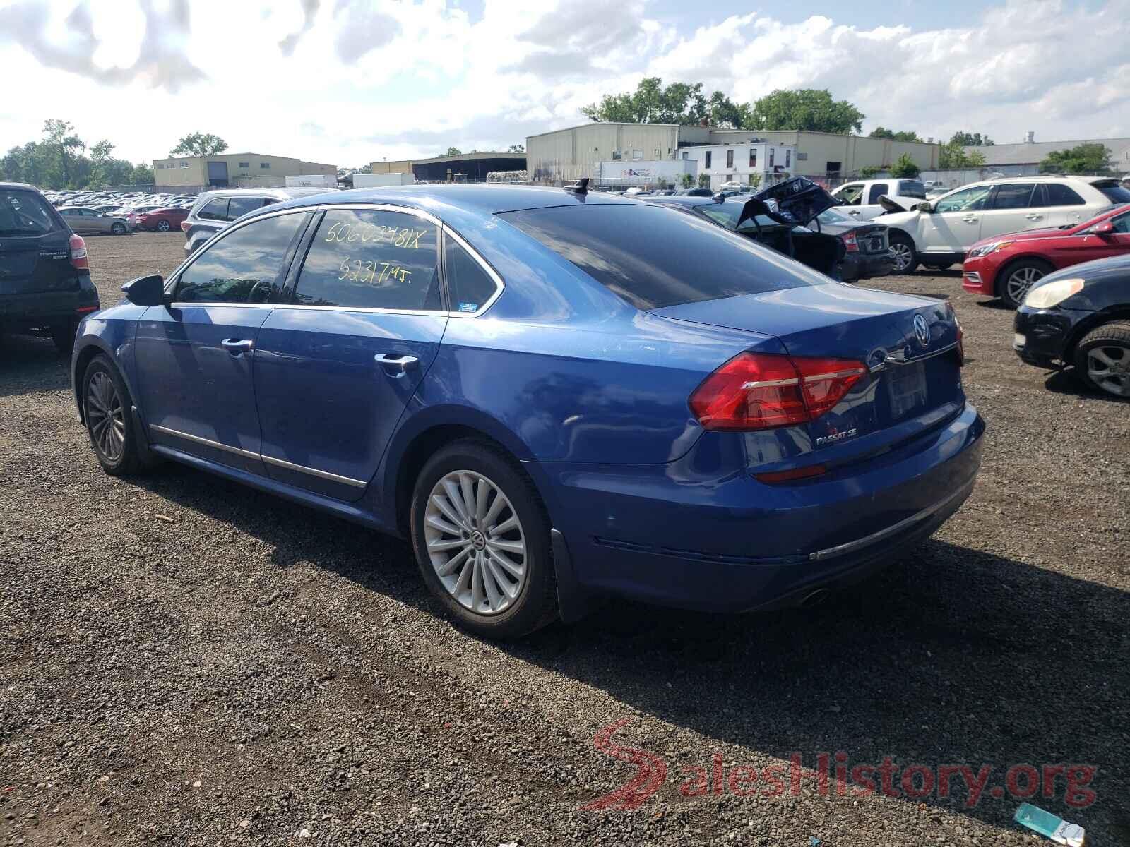 1VWBT7A38GC049079 2016 VOLKSWAGEN PASSAT