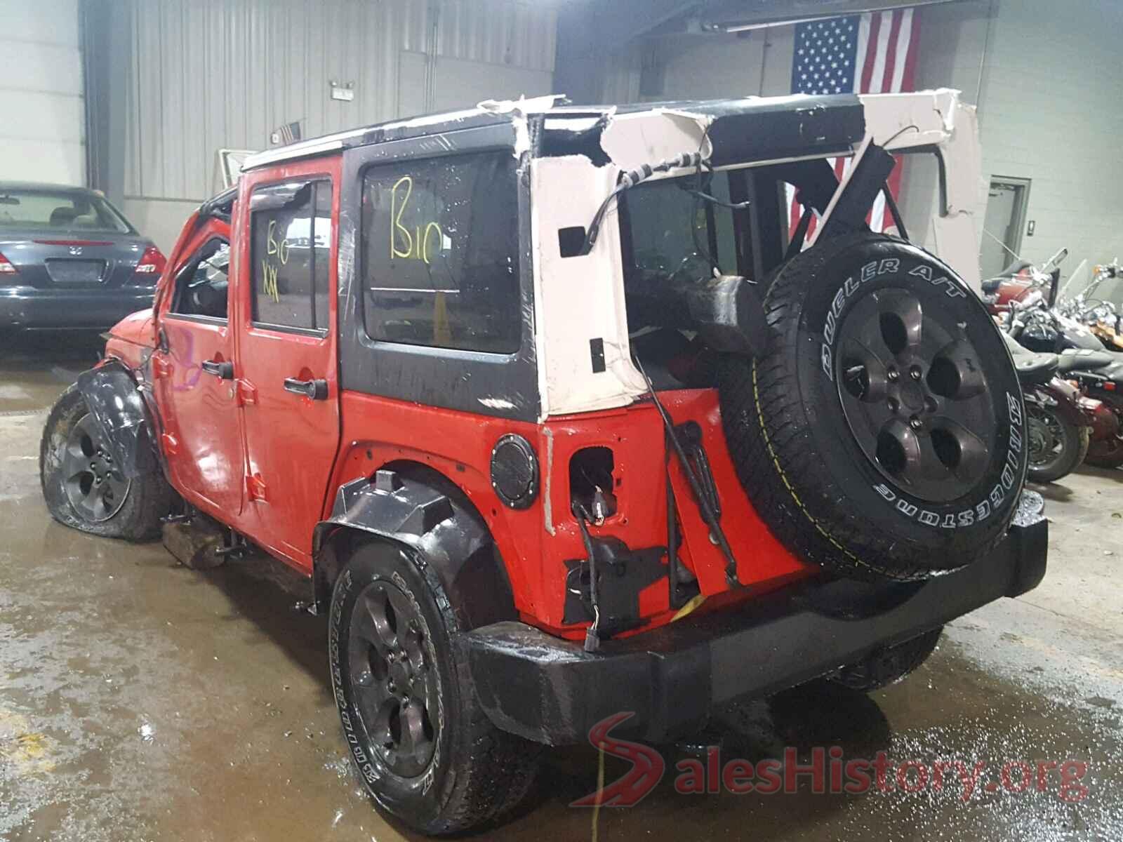 1C4BJWDGXHL589942 2017 JEEP WRANGLER