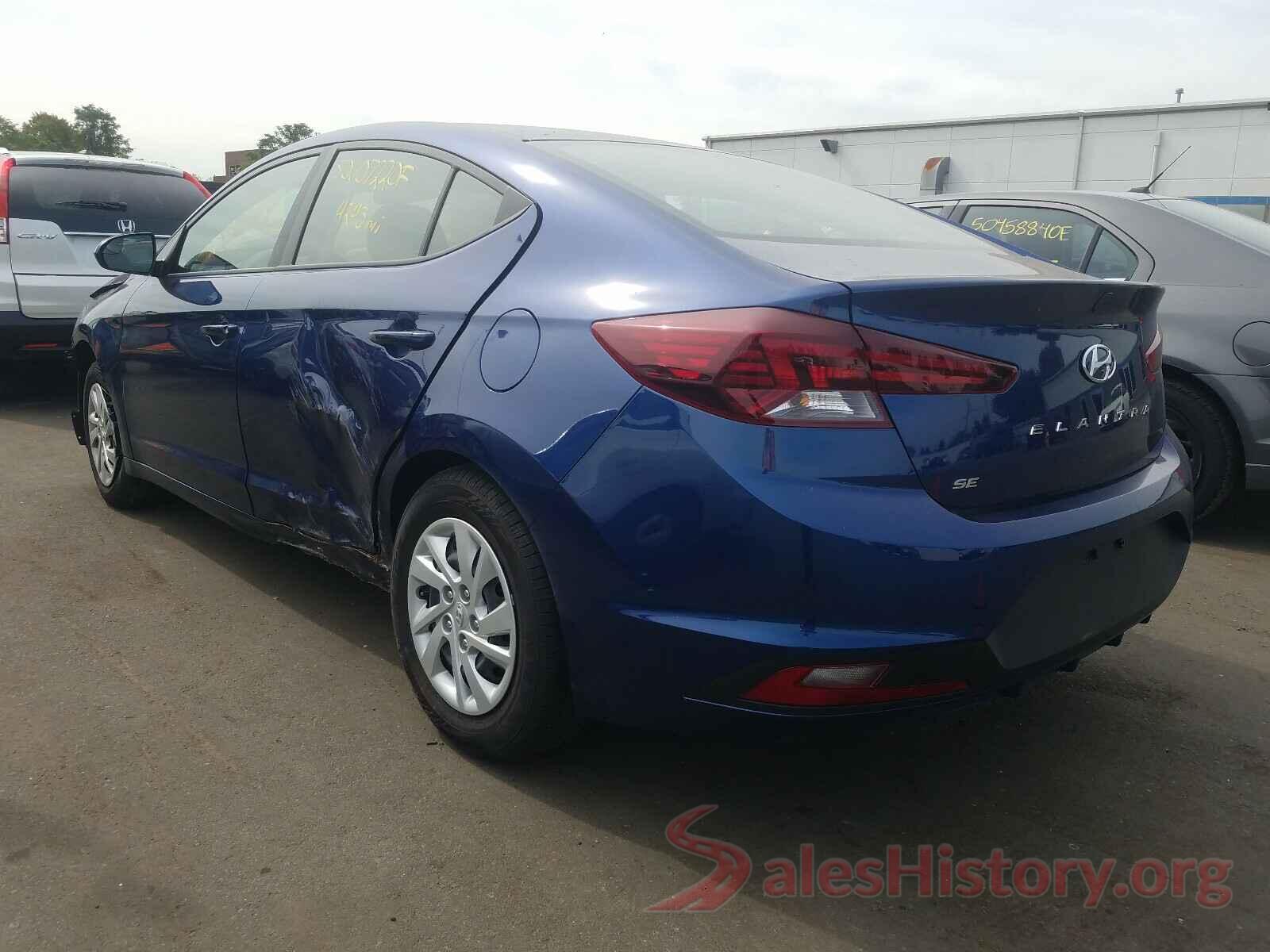 5NPD74LF3LH545606 2020 HYUNDAI ELANTRA