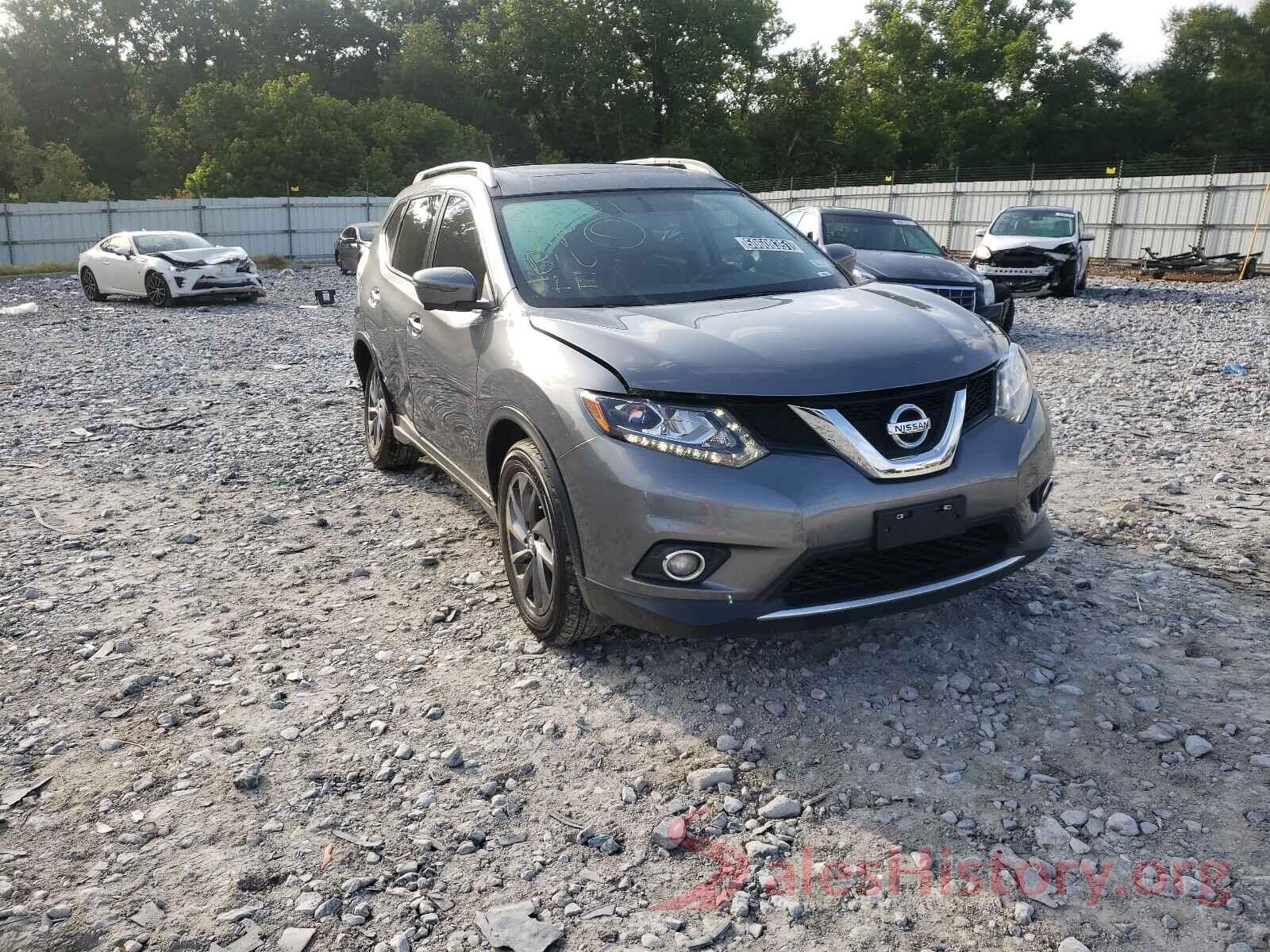 5N1AT2MT8GC813831 2016 NISSAN ROGUE