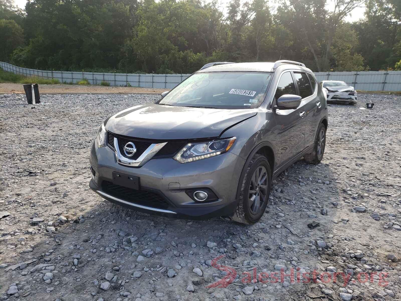 5N1AT2MT8GC813831 2016 NISSAN ROGUE