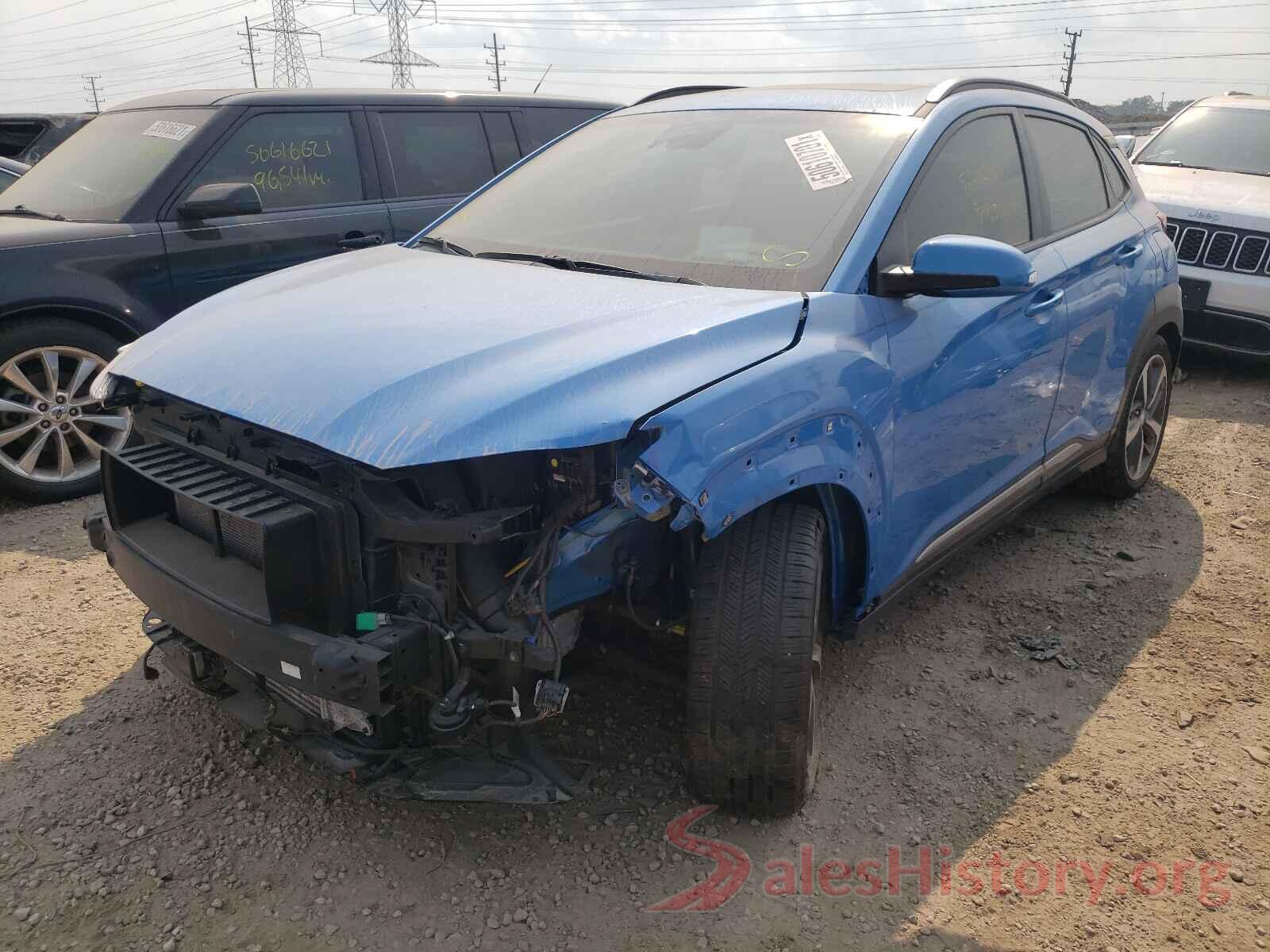 KM8K53A57KU274003 2019 HYUNDAI KONA