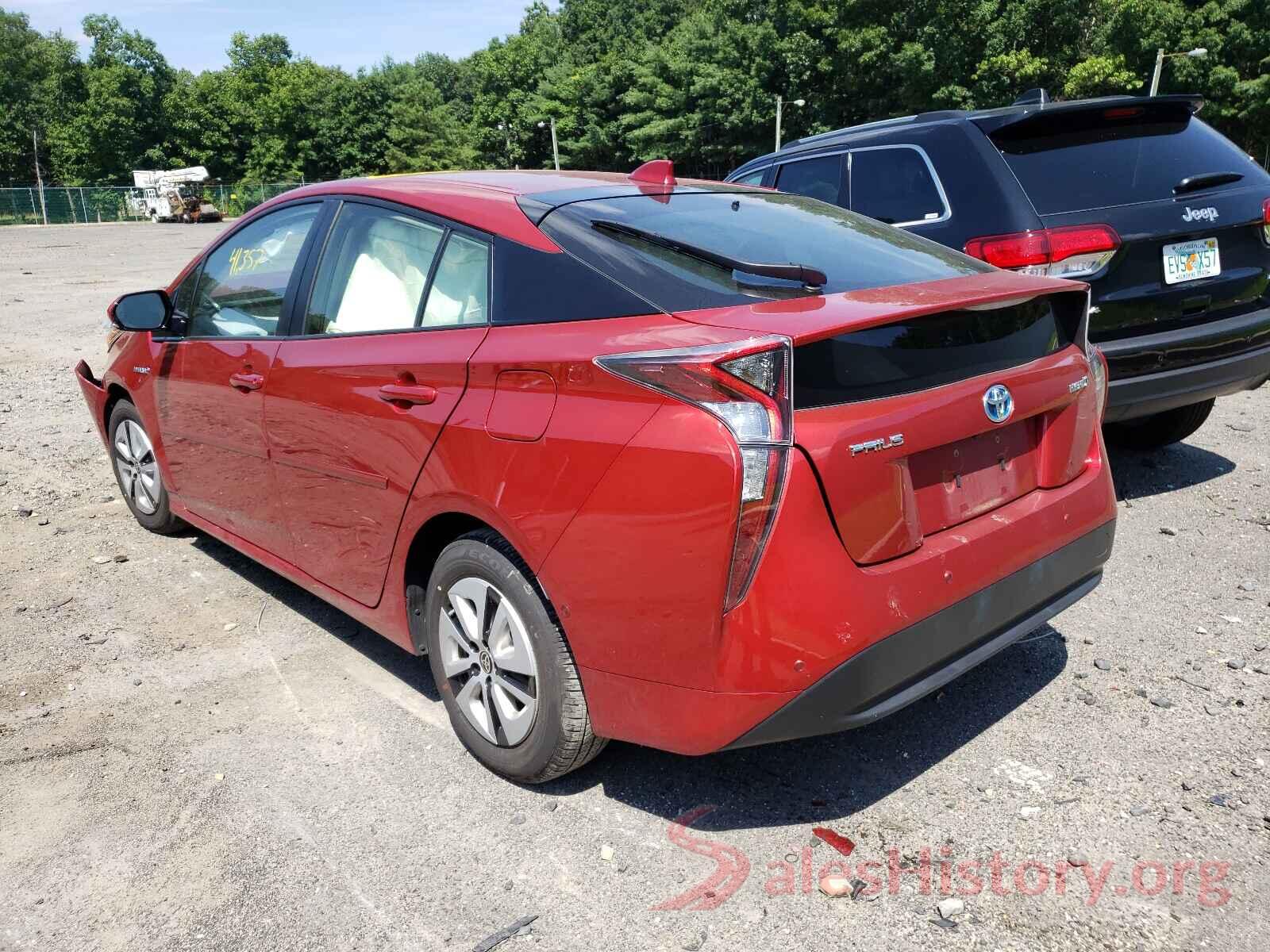 JTDKARFU1H3532923 2017 TOYOTA PRIUS