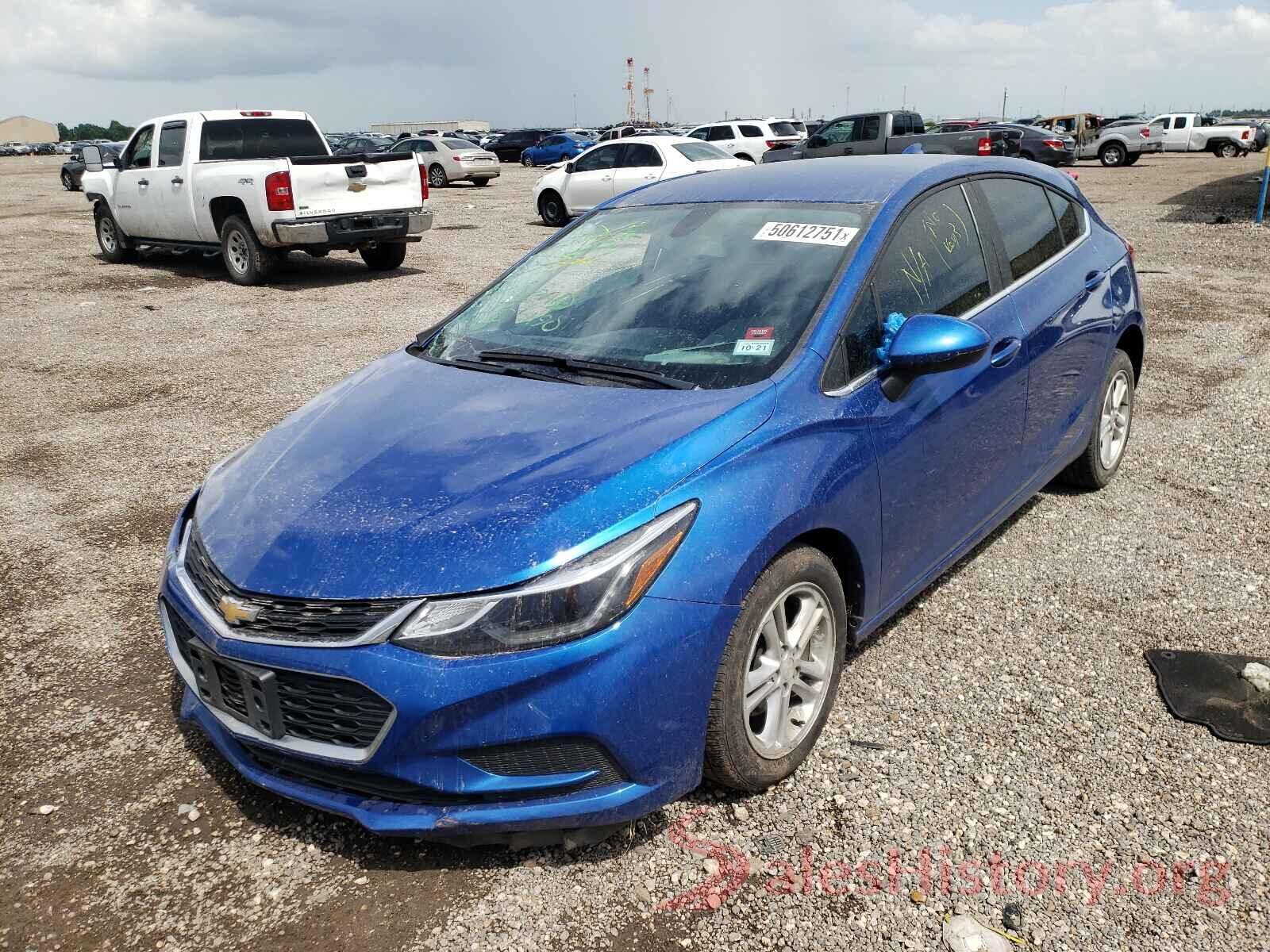 3G1BE6SM1JS652884 2018 CHEVROLET CRUZE