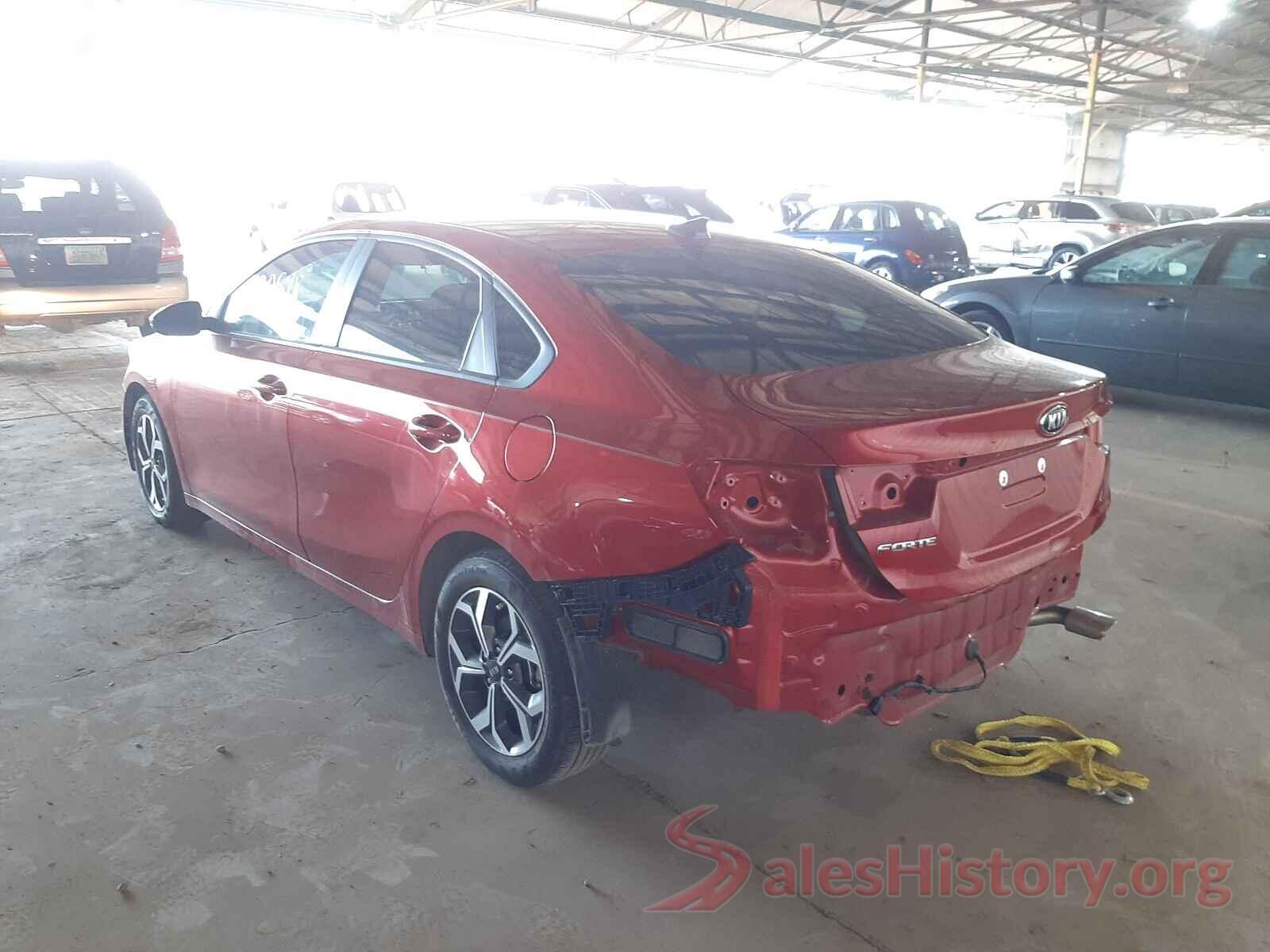 3KPF24AD2LE202752 2020 KIA FORTE