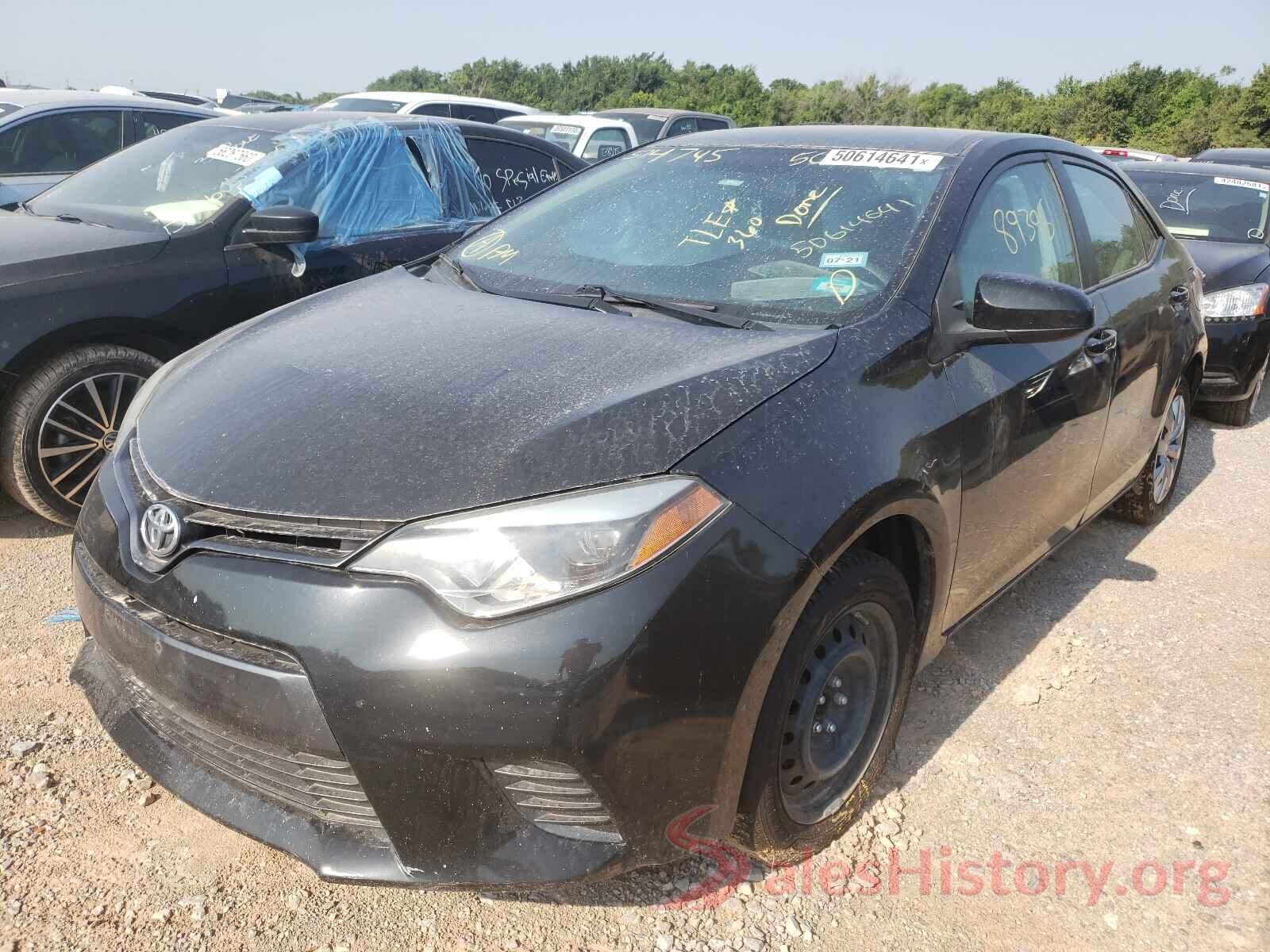 5YFBURHE8GP514745 2016 TOYOTA COROLLA