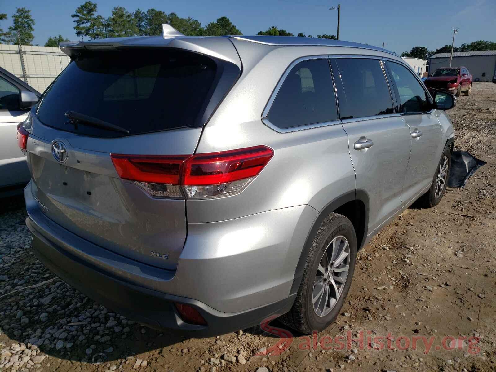 5TDKZRFH4JS547853 2018 TOYOTA HIGHLANDER