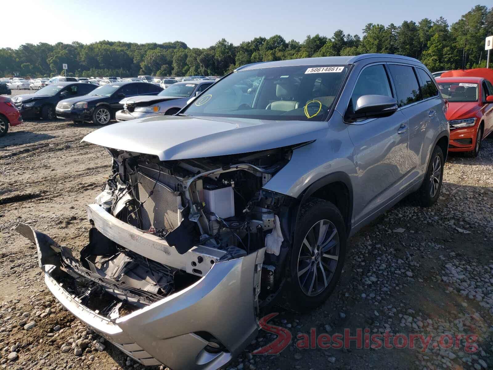 5TDKZRFH4JS547853 2018 TOYOTA HIGHLANDER