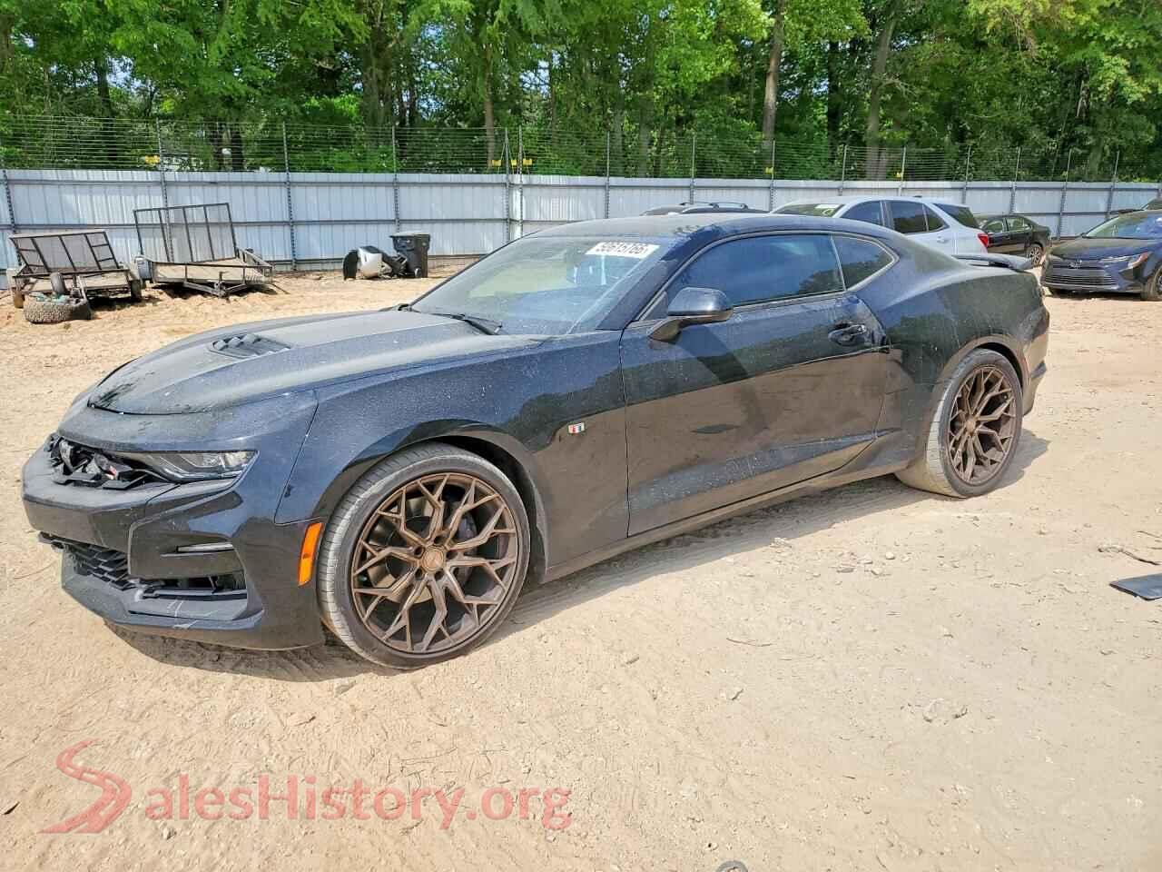2021 CHEVROLET CAMARO VIN 1G1FG1R70M0119841, auction photo