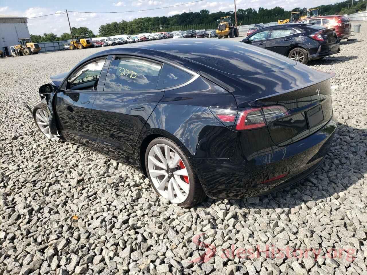 5YJ3E1EB6KF434622 2019 TESLA MODEL 3