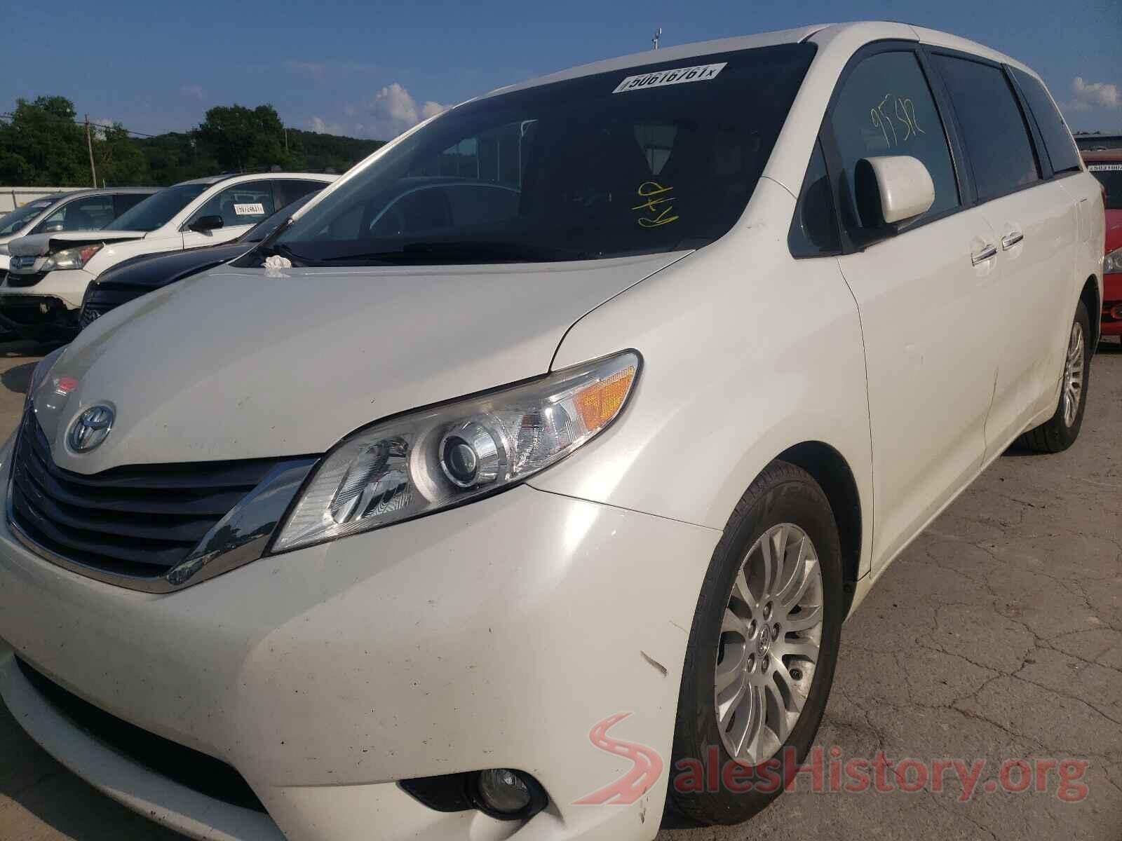 5TDYK3DCXGS721355 2016 TOYOTA SIENNA