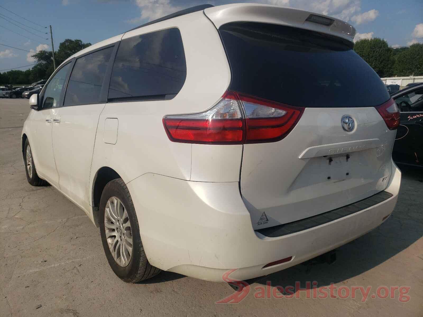 5TDYK3DCXGS721355 2016 TOYOTA SIENNA