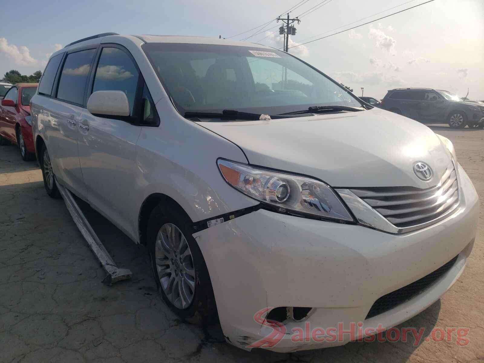 5TDYK3DCXGS721355 2016 TOYOTA SIENNA