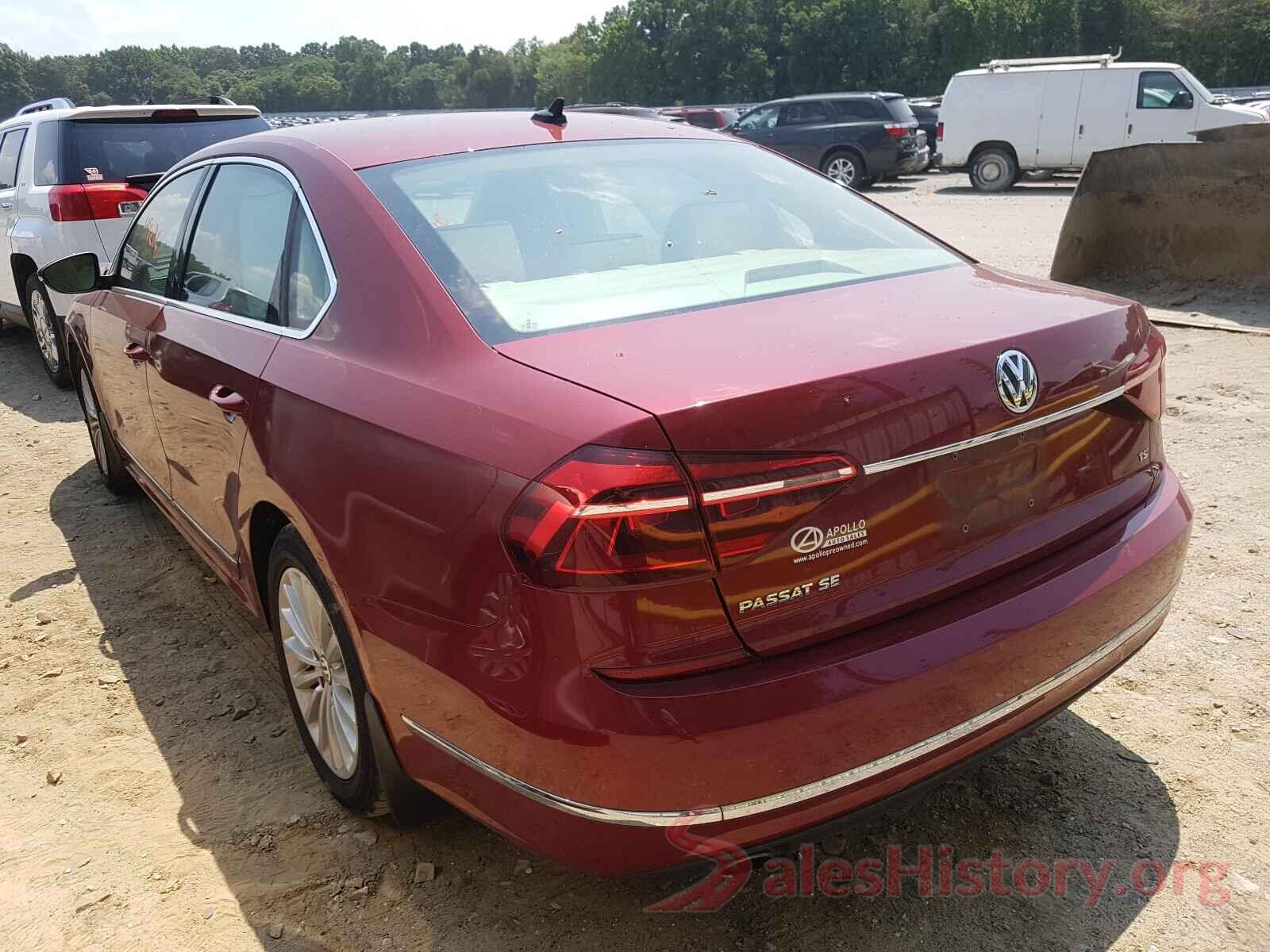 1VWBT7A33HC007081 2017 VOLKSWAGEN PASSAT