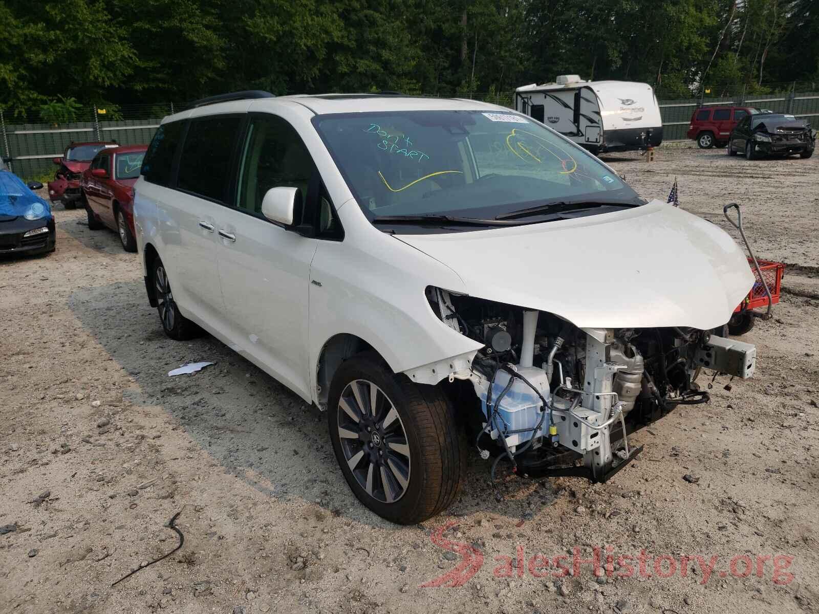 5TDDZ3DC7KS223360 2019 TOYOTA SIENNA