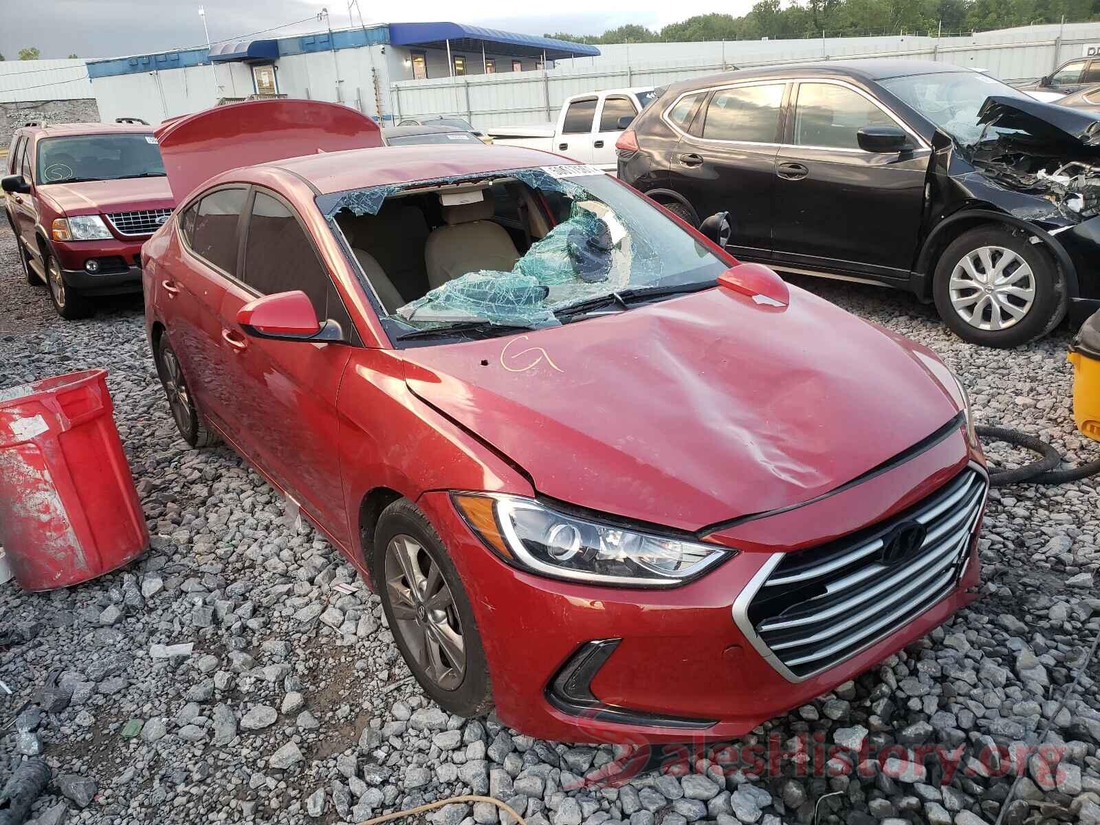 KMHD84LF1HU141242 2017 HYUNDAI ELANTRA