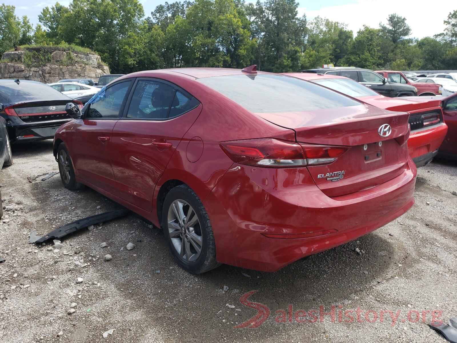 KMHD84LF1HU141242 2017 HYUNDAI ELANTRA