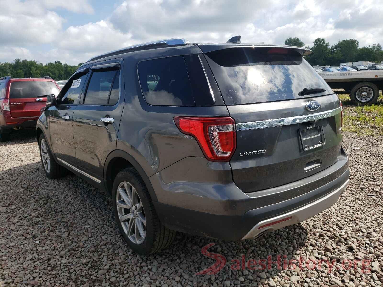 1FM5K8F81HGB81507 2017 FORD EXPLORER