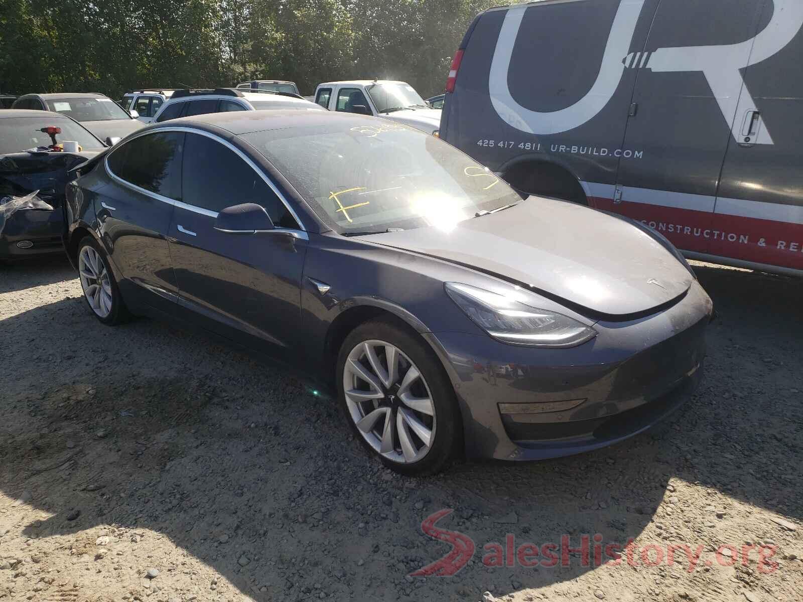 5YJ3E1EA9JF020045 2018 TESLA MODEL 3