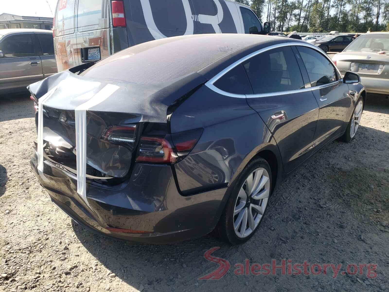 5YJ3E1EA9JF020045 2018 TESLA MODEL 3