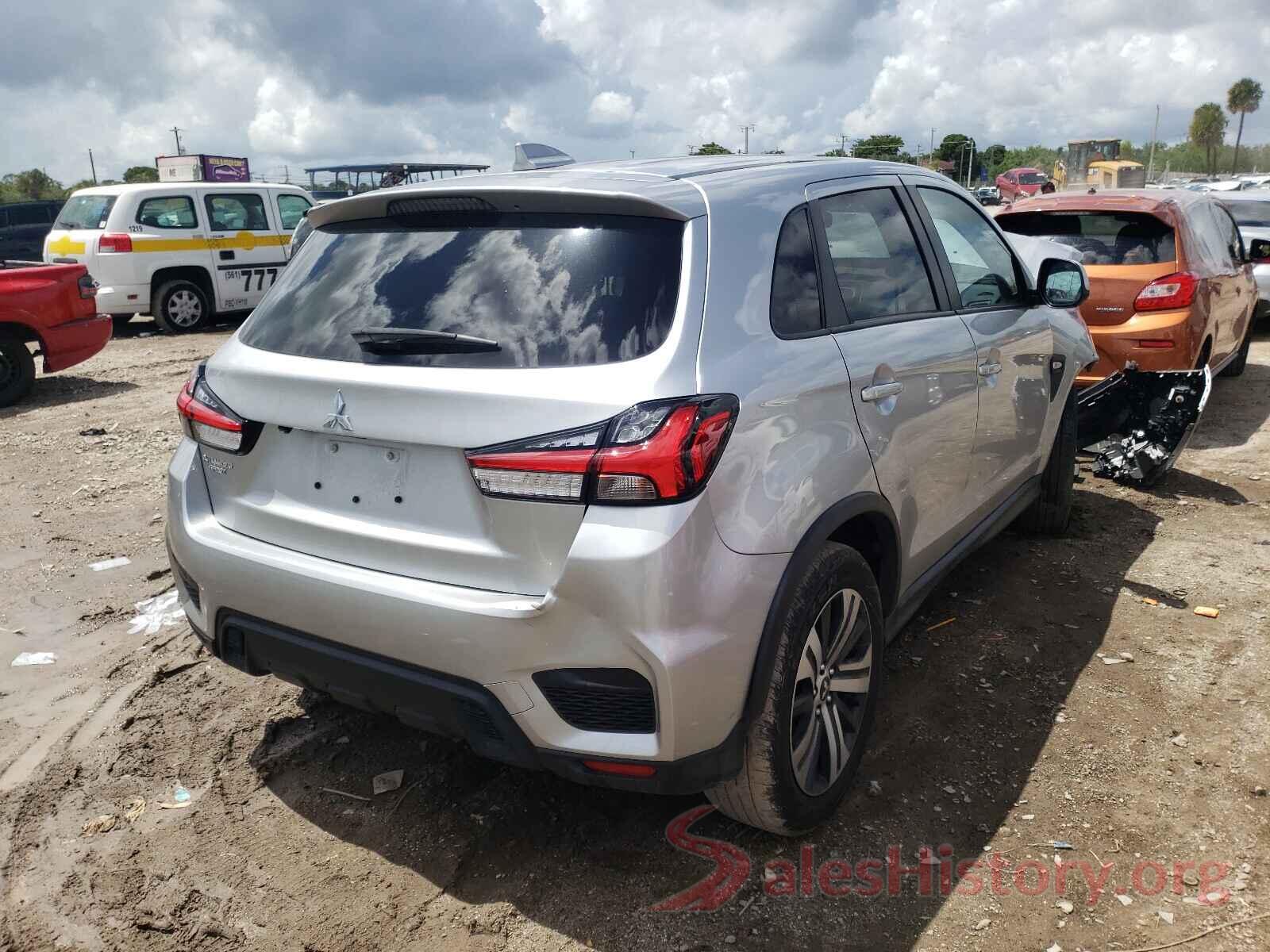 JA4AP3AU4LU029902 2020 MITSUBISHI OUTLANDER