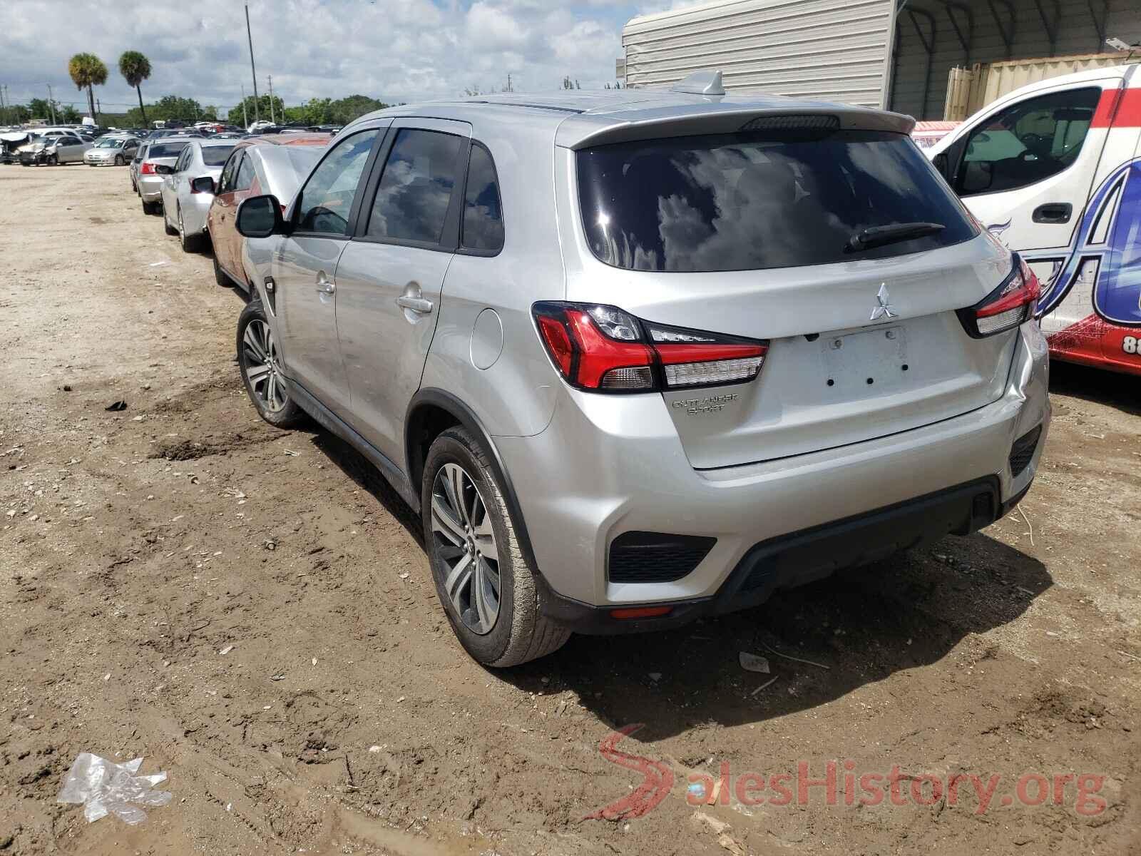 JA4AP3AU4LU029902 2020 MITSUBISHI OUTLANDER