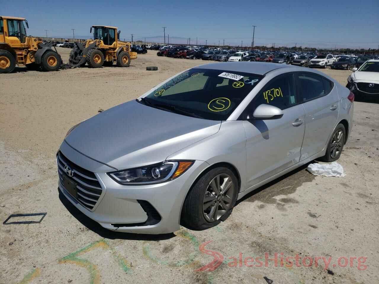 5NPD84LF6JH285972 2018 HYUNDAI ELANTRA