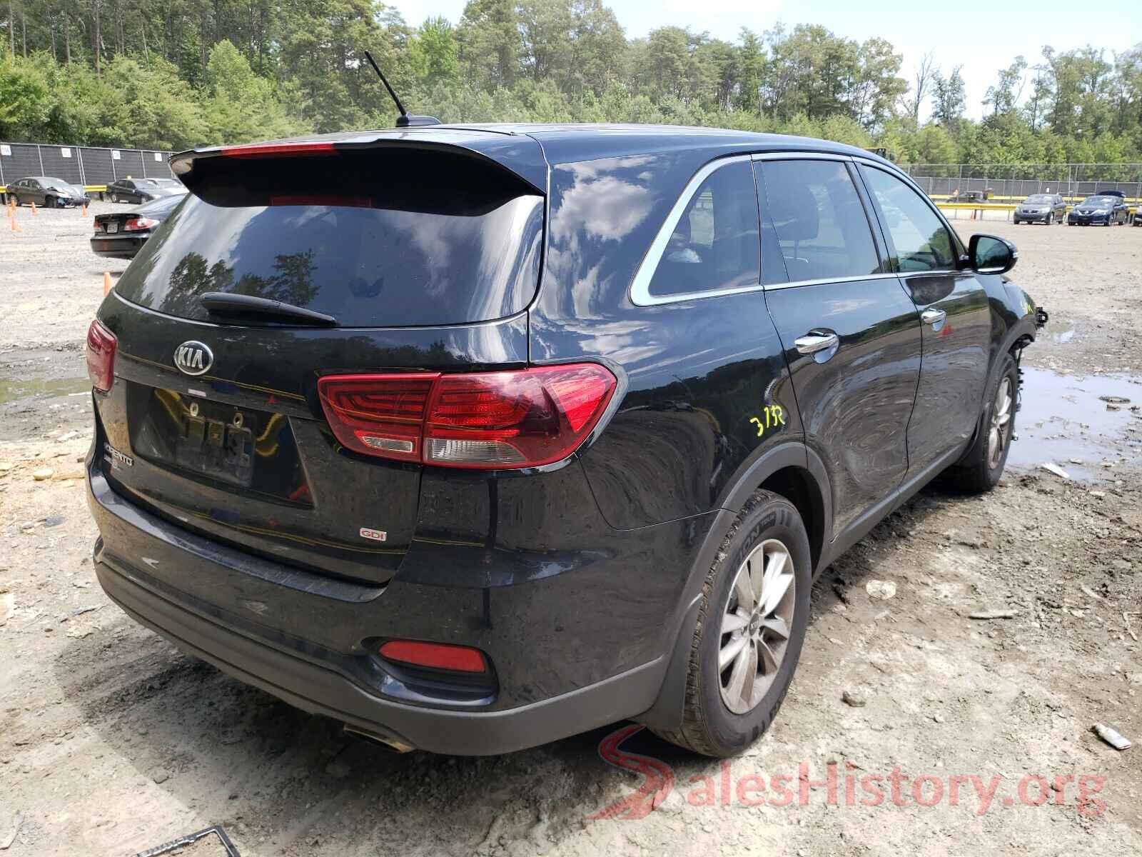 5XYPG4A34KG553600 2019 KIA SORENTO