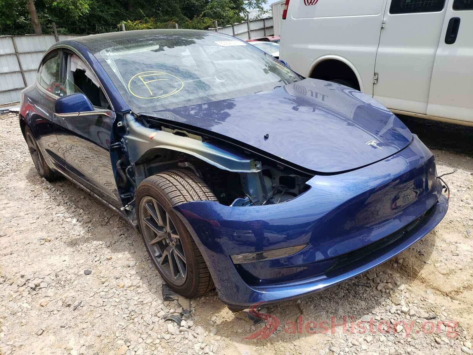 5YJ3E1EB1KF533400 2019 TESLA MODEL 3