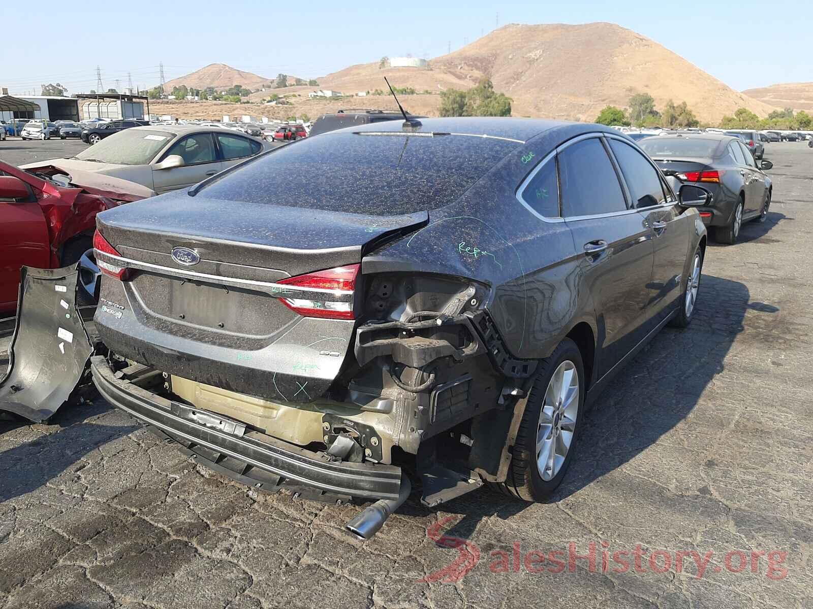 3FA6P0PU7HR264624 2017 FORD FUSION