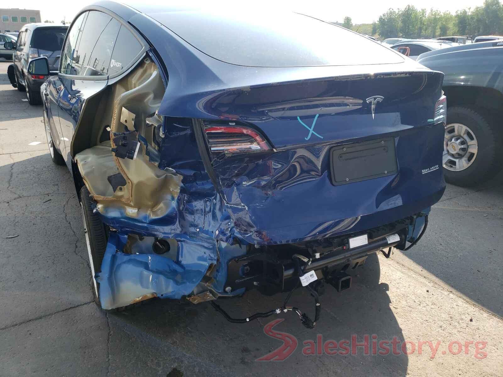 5YJYGDEF1LF039057 2020 TESLA MODEL Y