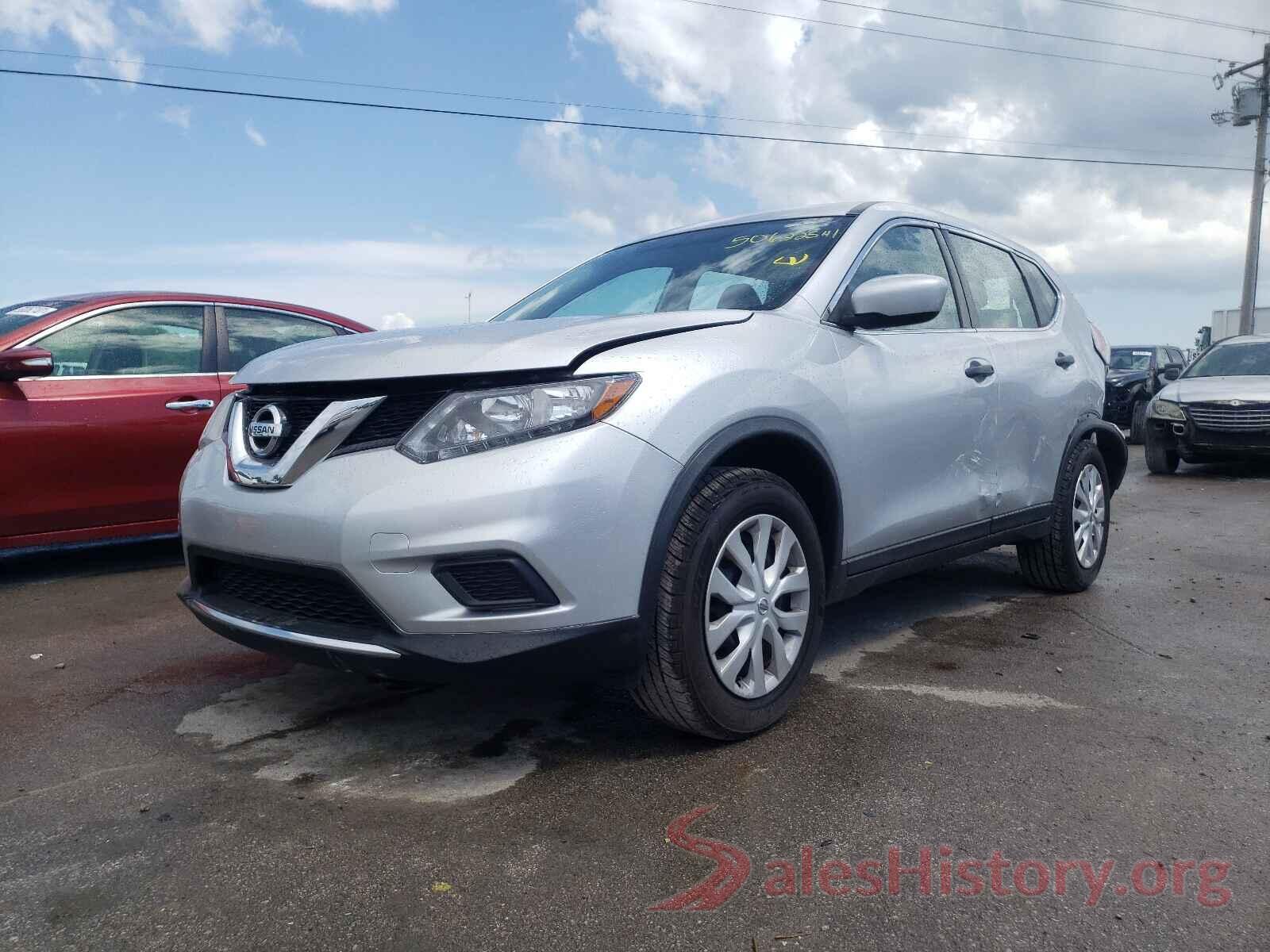 KNMAT2MT0GP671763 2016 NISSAN ROGUE